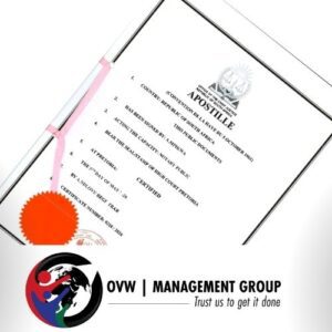 Notary & High Court Apostille Services (South Africa)