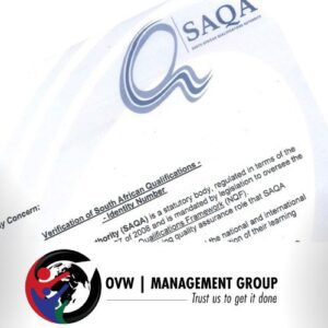 SAQA Qualification Verification Assistance (South Africa & International)
