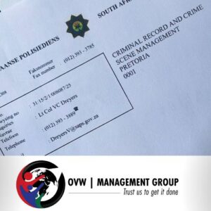 Criminal Record Expungement Assistance (South Africa)